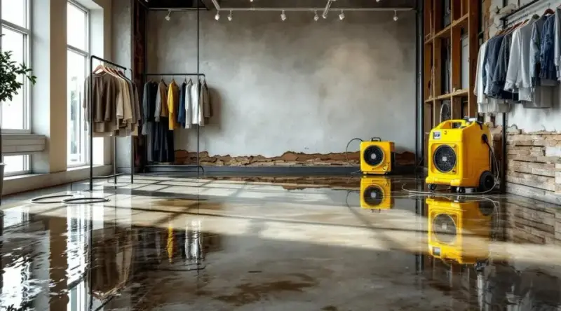 Retail Store Flood Recovery Irving